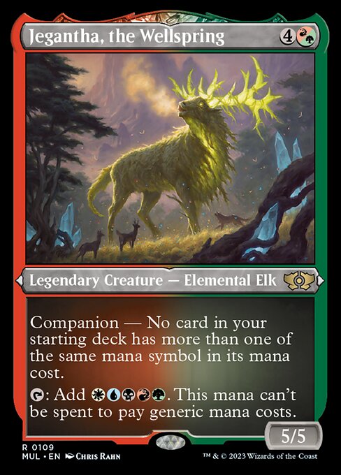 Jegantha, the Wellspring - Foil-Etched