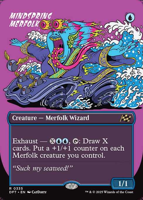 Mindspring Merfolk - Foil