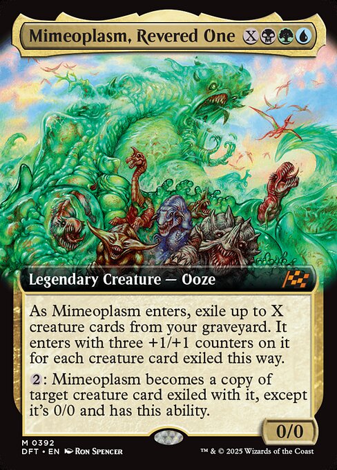 Mimeoplasm, Revered One - Foil
