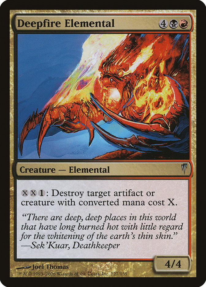 Deepfire Elemental - Foil