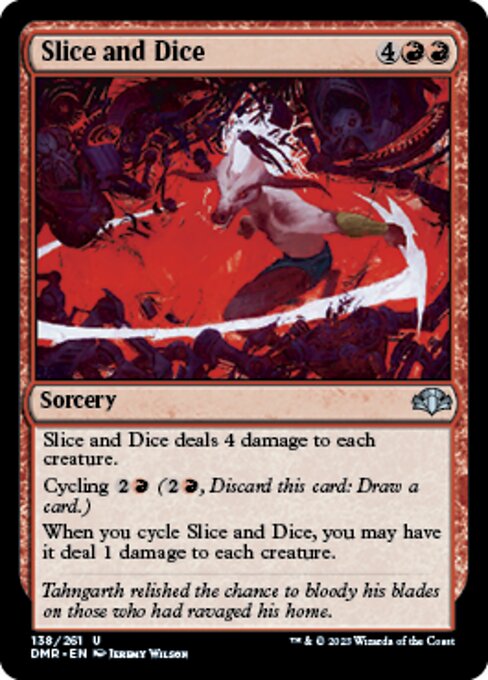 Slice and Dice - Foil