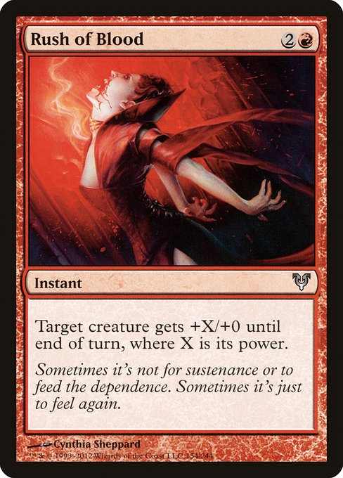 Rush of Blood - Foil