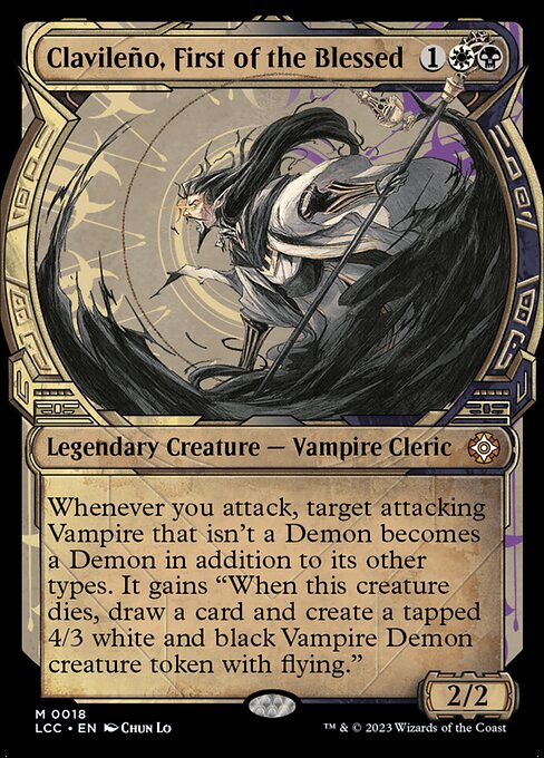 Clavileno, First of the Blessed - Foil