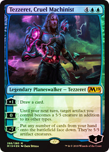 Tezzeret, Cruel Machinist - Foil - Planeswalker Deck Exclusive
