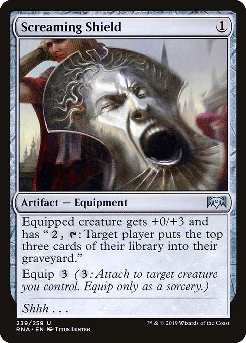 Screaming Shield - Foil