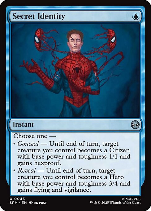 Secret Identity - Foil