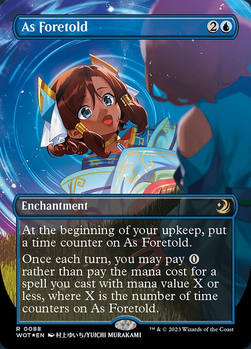 As Foretold - Anime Confetti Foil