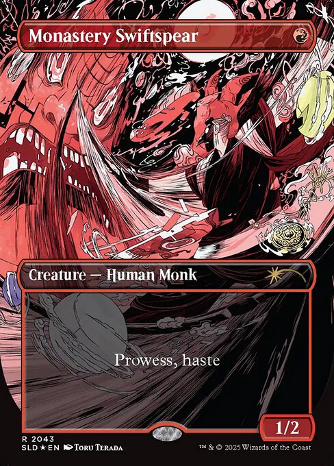 Monastery Swiftspear (2043) - Raised Foil