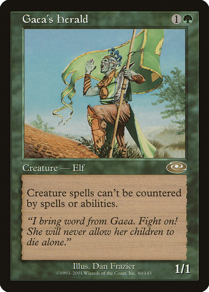 Gaea's Herald - Foil