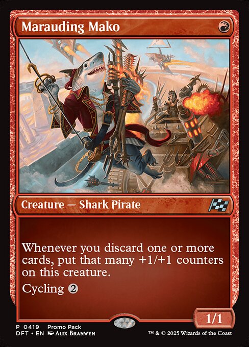 Marauding Mako - Promo Pack Foil