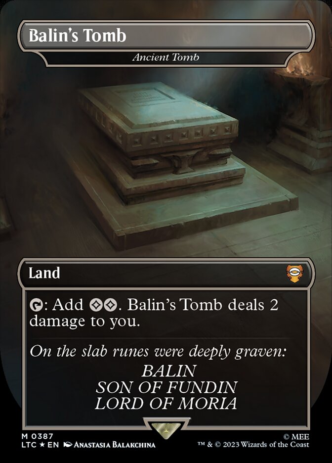Ancient Tomb (0387 - Balin's Tomb) - Surge Foil