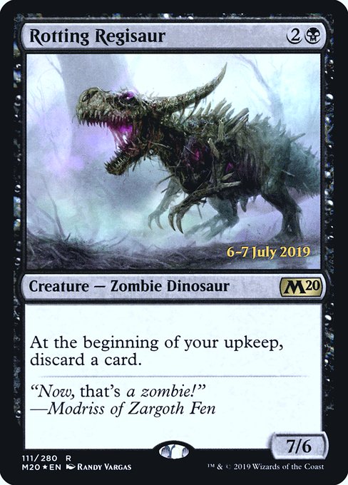 Rotting Regisaur - Foil - Prerelease Promo