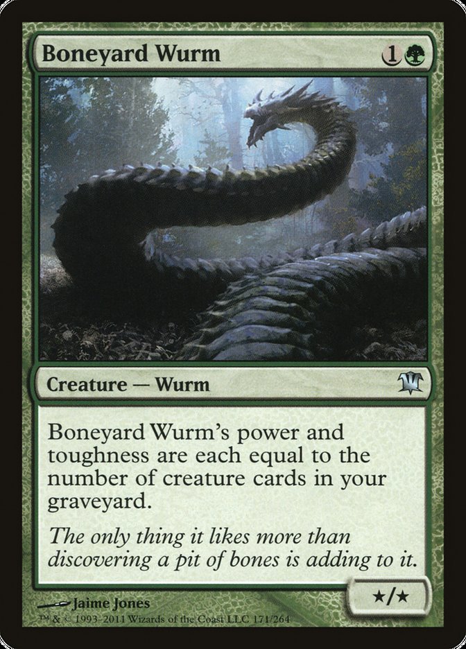 Boneyard Wurm - Foil