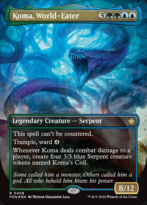 Koma, World-Eater - Mana Foil