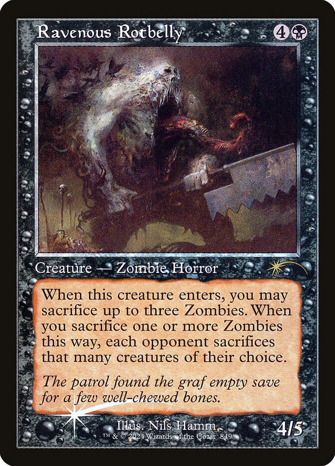 Ravenous Rotbelly - Foil