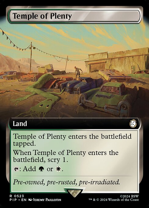 Temple of Plenty - Foil