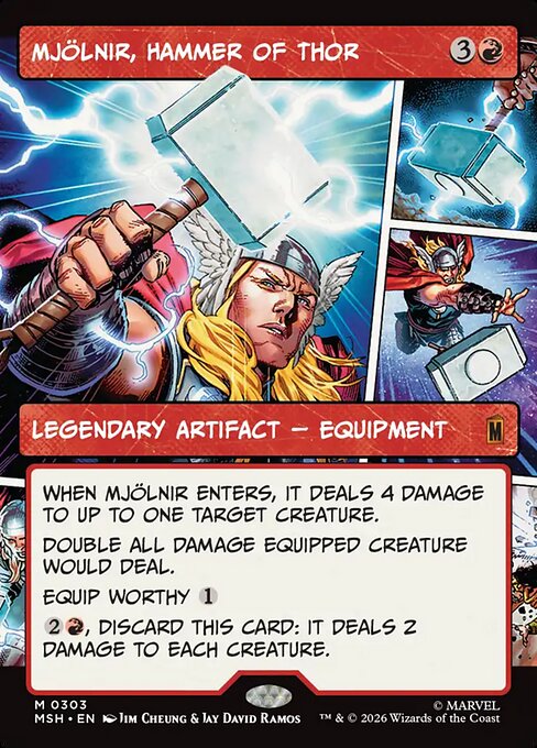 Mjolnir, Hammer of Thor - Foil