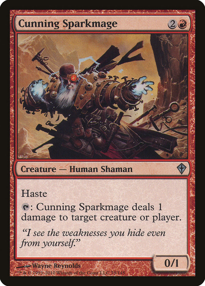 Cunning Sparkmage - Foil