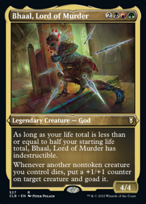 Bhaal, Lord of Murder - Foil-Etched