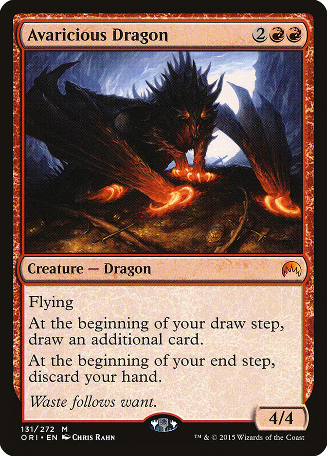 Avaricious Dragon - Foil