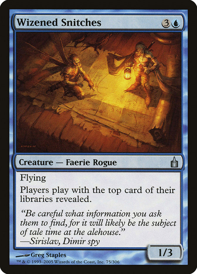 Wizened Snitches - Foil