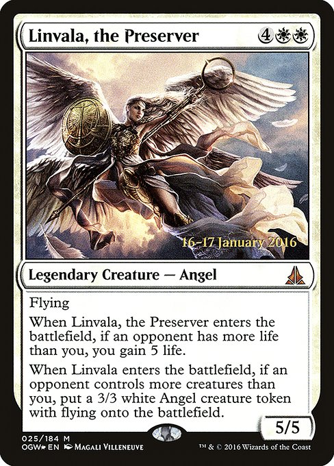 Linvala, the Preserver - Foil - Prerelease Promo