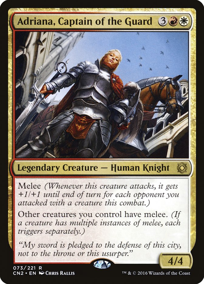 Adriana, Captain of the Guard - Foil