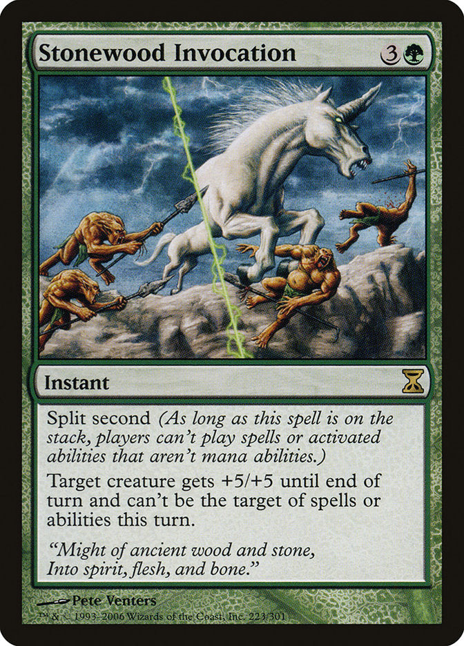 Stonewood Invocation - Foil