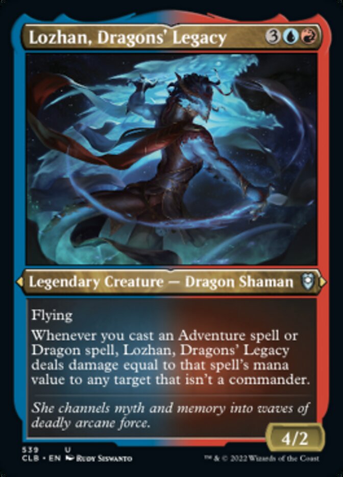 Lozhan, Dragons' Legacy - Foil-Etched