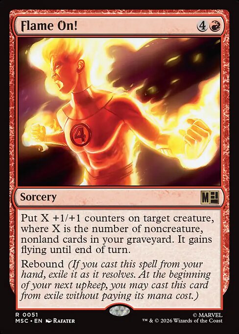 Flame On! - Surge Foil