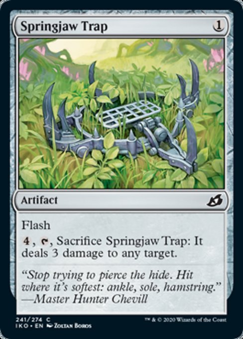 Springjaw Trap - Foil