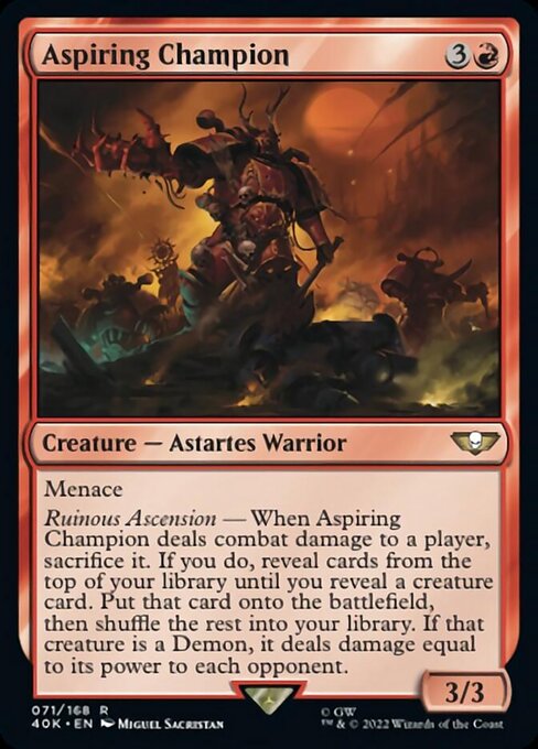 Aspiring Champion - Surge Foil