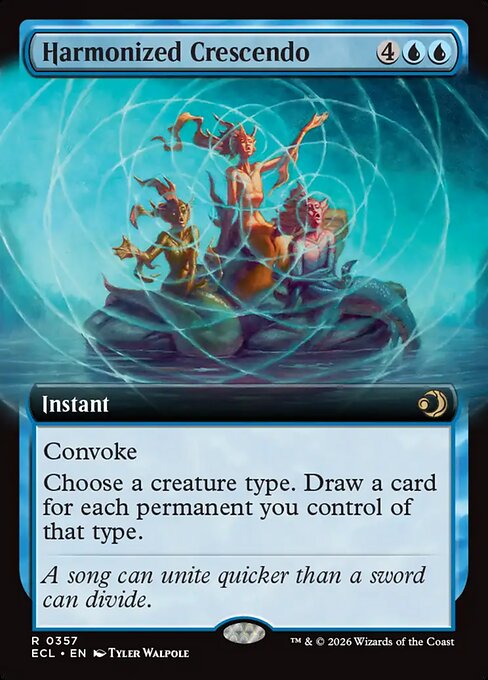 Harmonized Crescendo - Foil