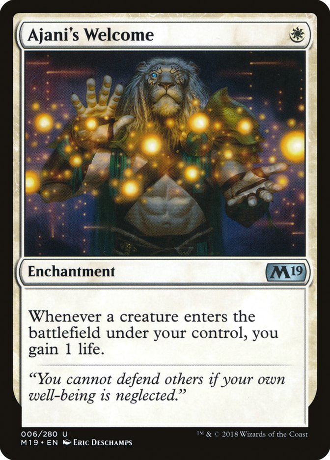 Ajani's Welcome - Foil