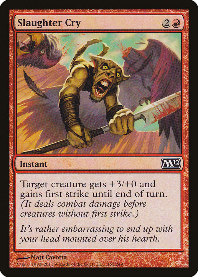 Slaughter Cry - Foil