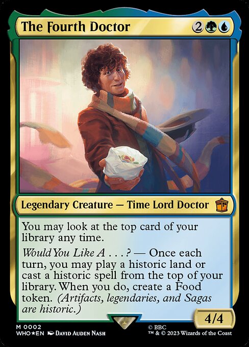 The Fourth Doctor - Foil