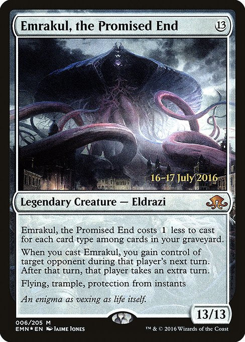 Emrakul, the Promised End - Foil - Prerelease Promo