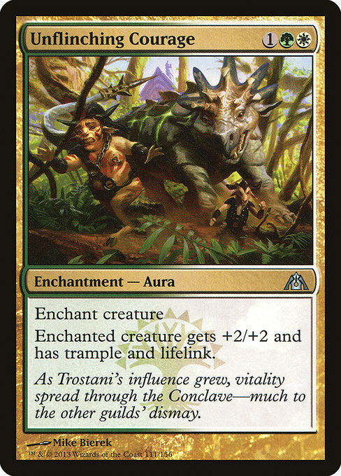Unflinching Courage - Foil