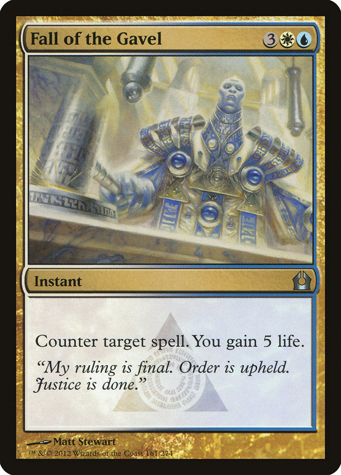 Fall of the Gavel - Foil