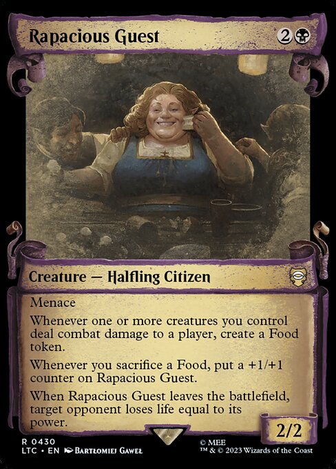 Rapacious Guest - Silver Foil