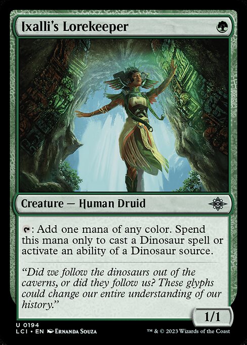 Ixalli's Lorekeeper - Foil