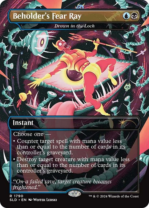Drown in the Loch (Beholder's Fear Ray) - Foil
