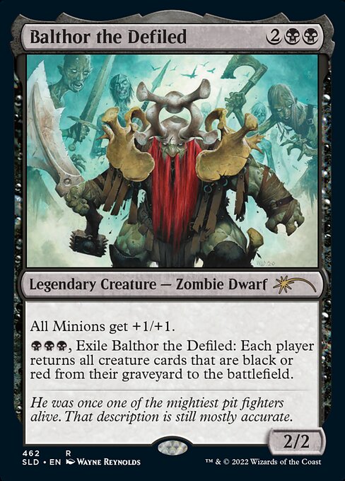 Balthor the Defiled - Foil