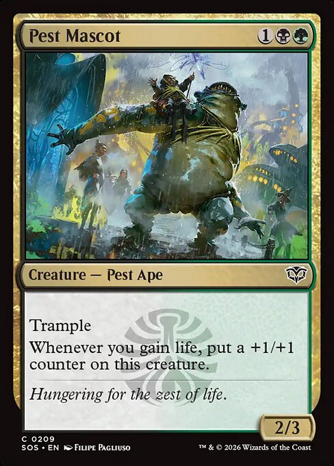 Pest Mascot - Foil
