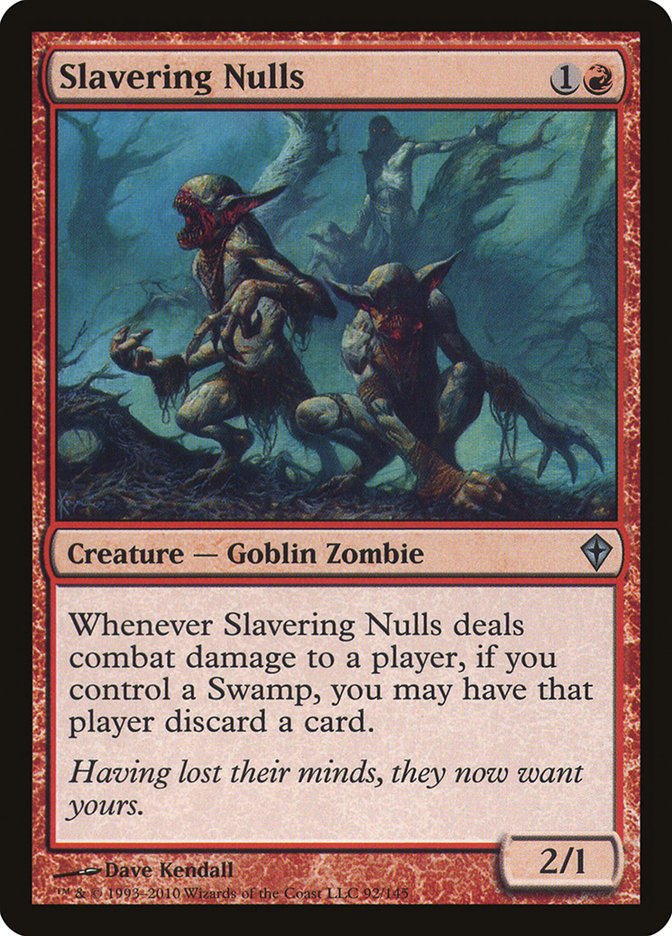 Slavering Nulls - Foil