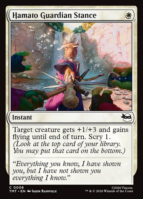 Hamato Guardian Stance - Foil