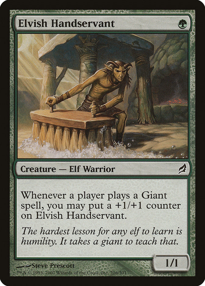 Elvish Handservant - Foil