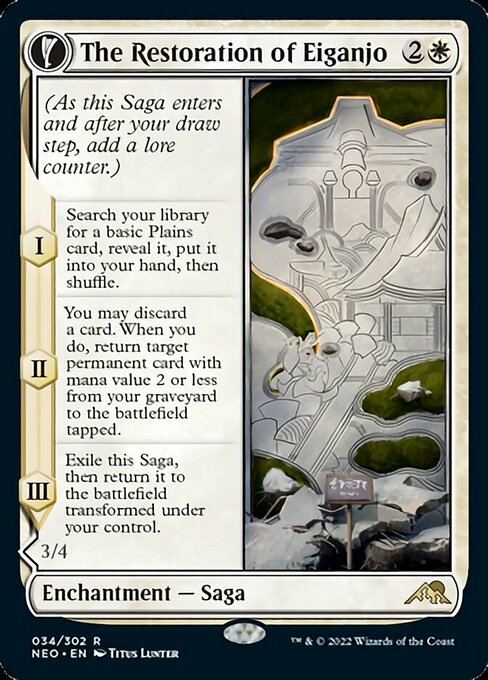 The Restoration of Eiganjo - Foil