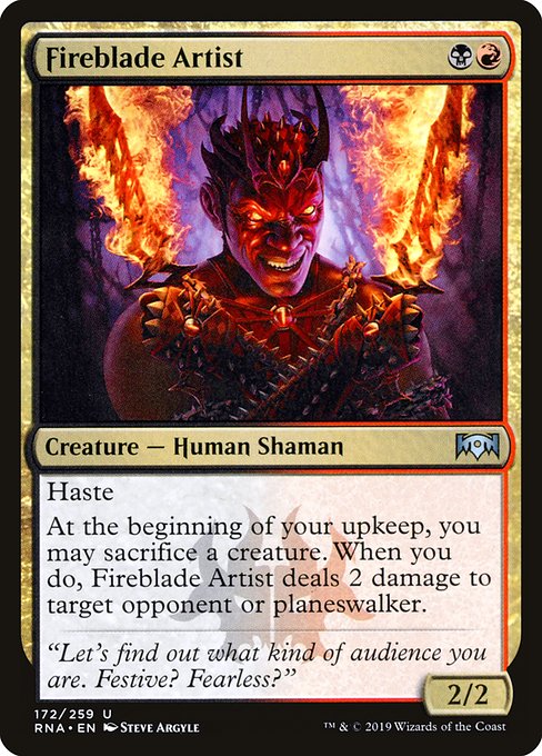 Fireblade Artist - Foil