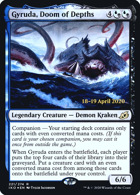 Gyruda, Doom of Depths - Foil - Prerelease Promo
